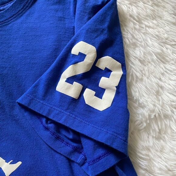 Air Jordan Nike Air Flight T-shirt Boys Size Small Blue - Picture 4 of 9